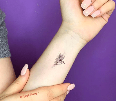 Bird wrist tattoo ideas