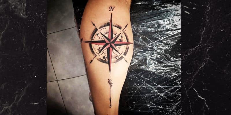 Compass Tattoo Ideas for Men