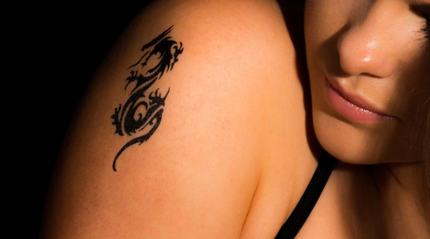 Dragon Shoulder Tattoos