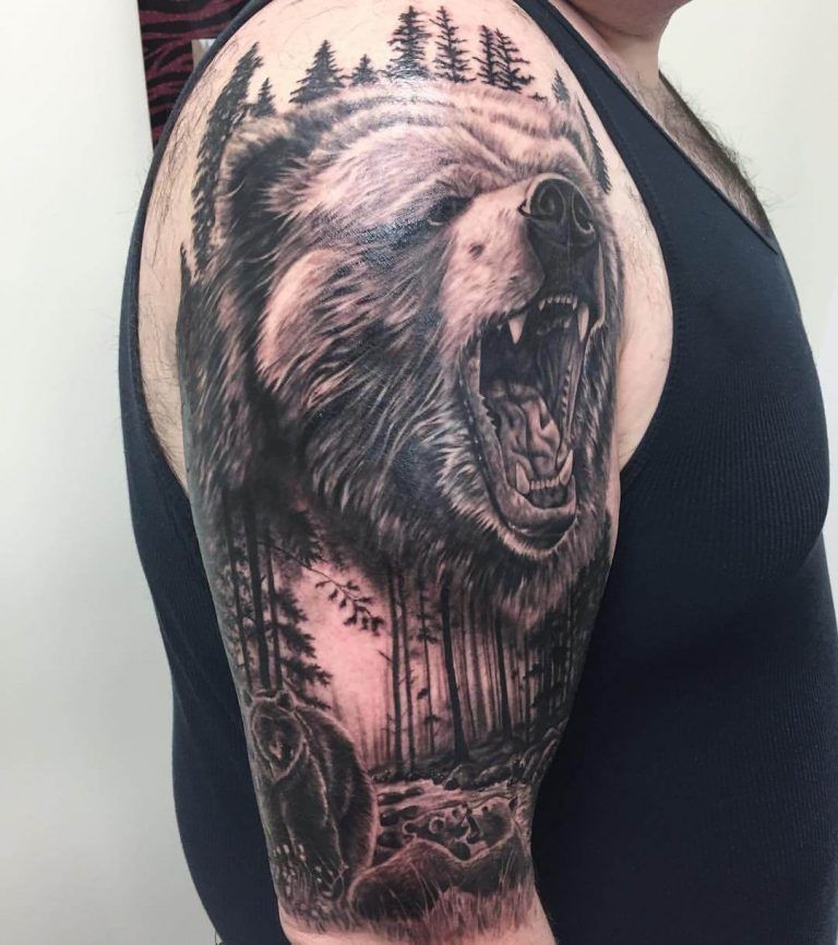 Grizzly Bears tattoo ideas