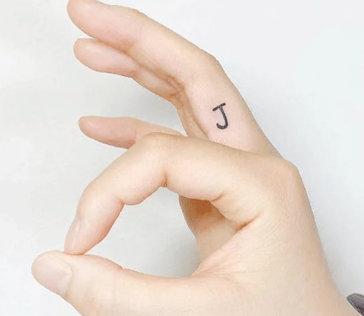 Inside Finger Tattoos