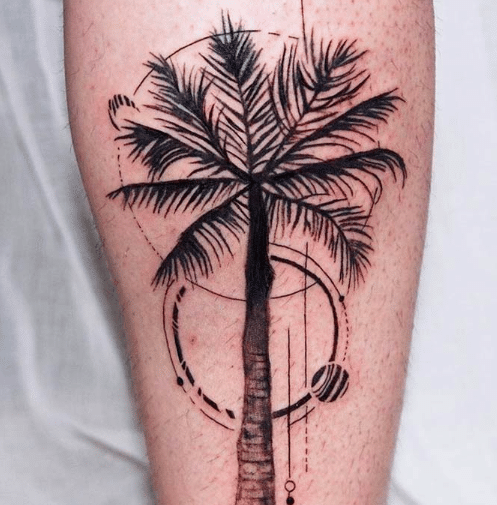 Palm Tree of Life Tattoo