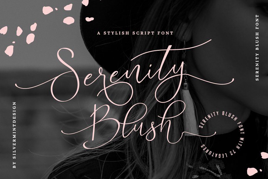 Serenity Blush font tattoo ideas