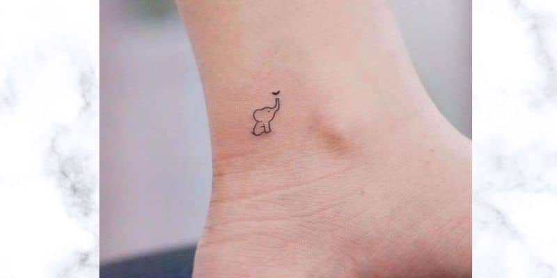 Small Elephant Tattoos