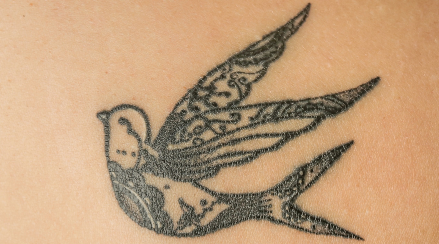 Sparrow Tattoo Design