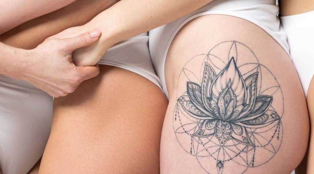 Thigh Tattoo ideas featured image