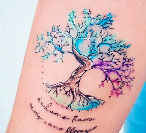 Watercolor Tree of Life