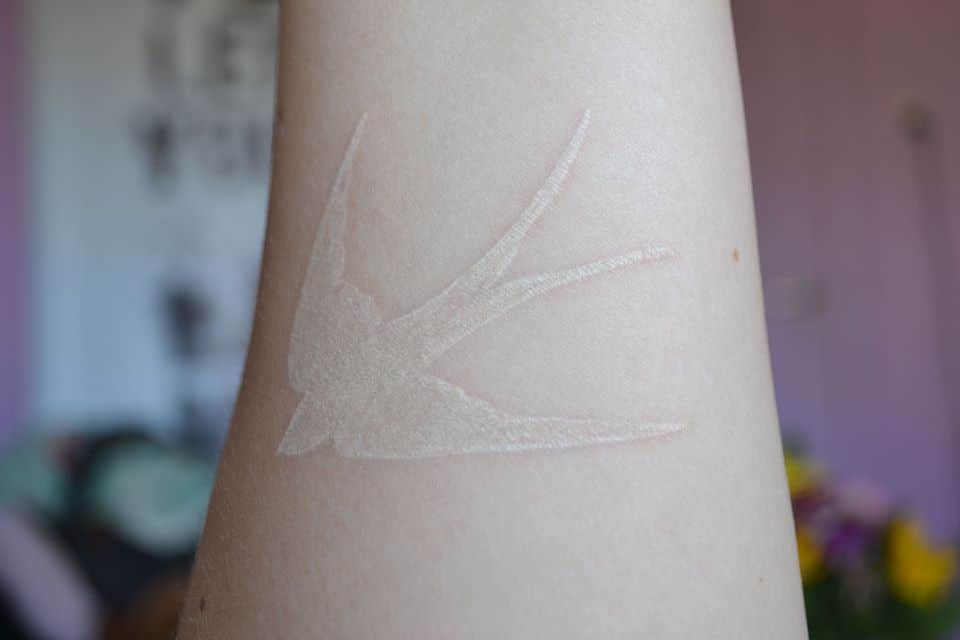White Swallow Tattoo