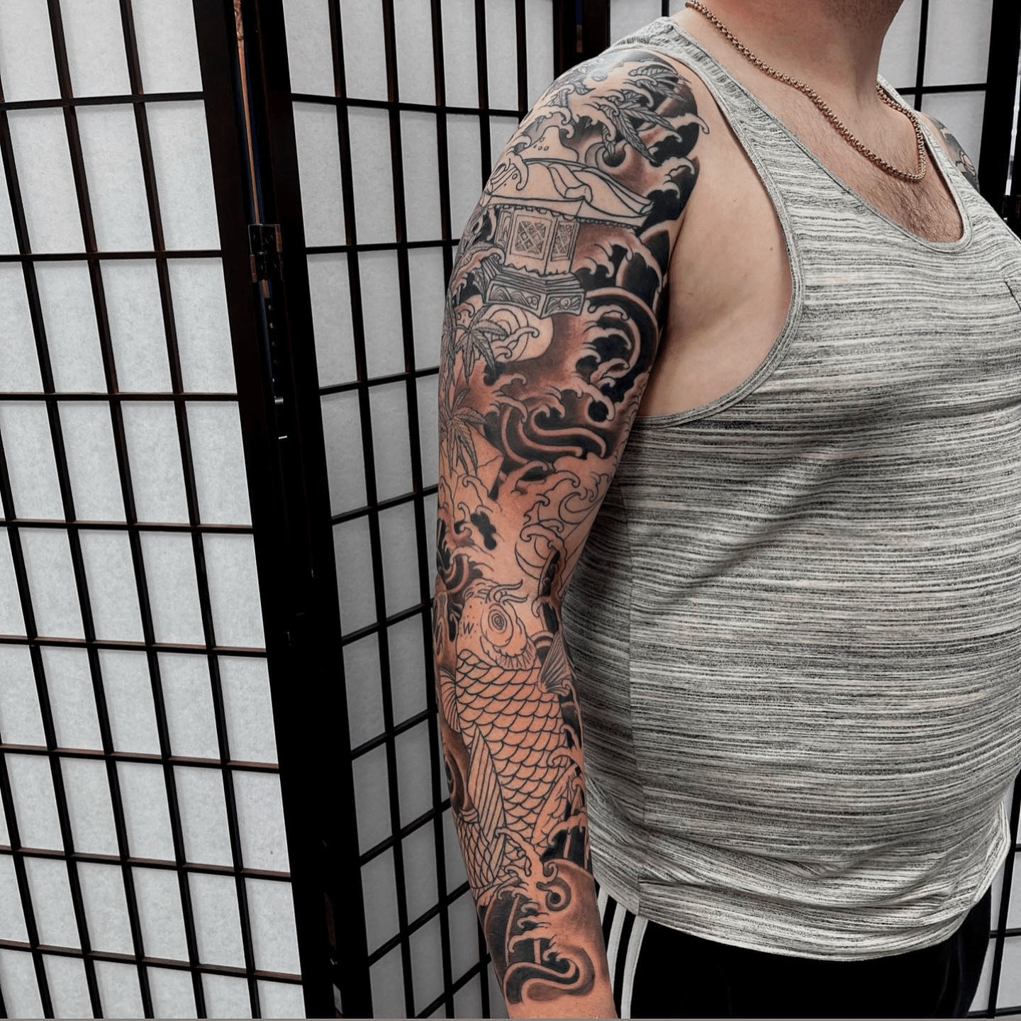 Whole Arm Tattoo