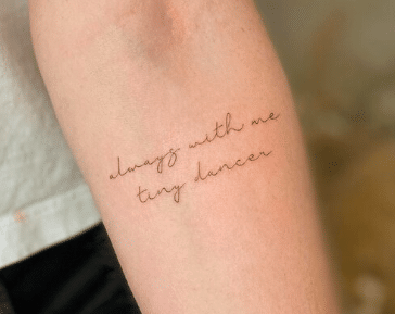 Words and Phrases Tattoo