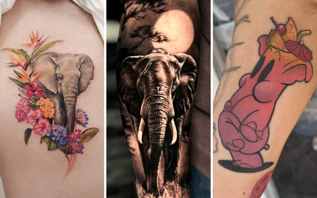 Best Elephant Tattoos featured image