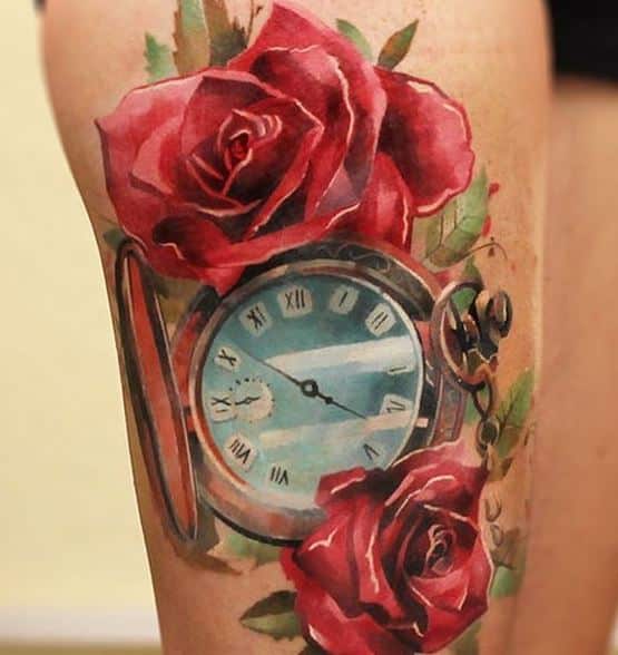 Clock Tattoo ideas