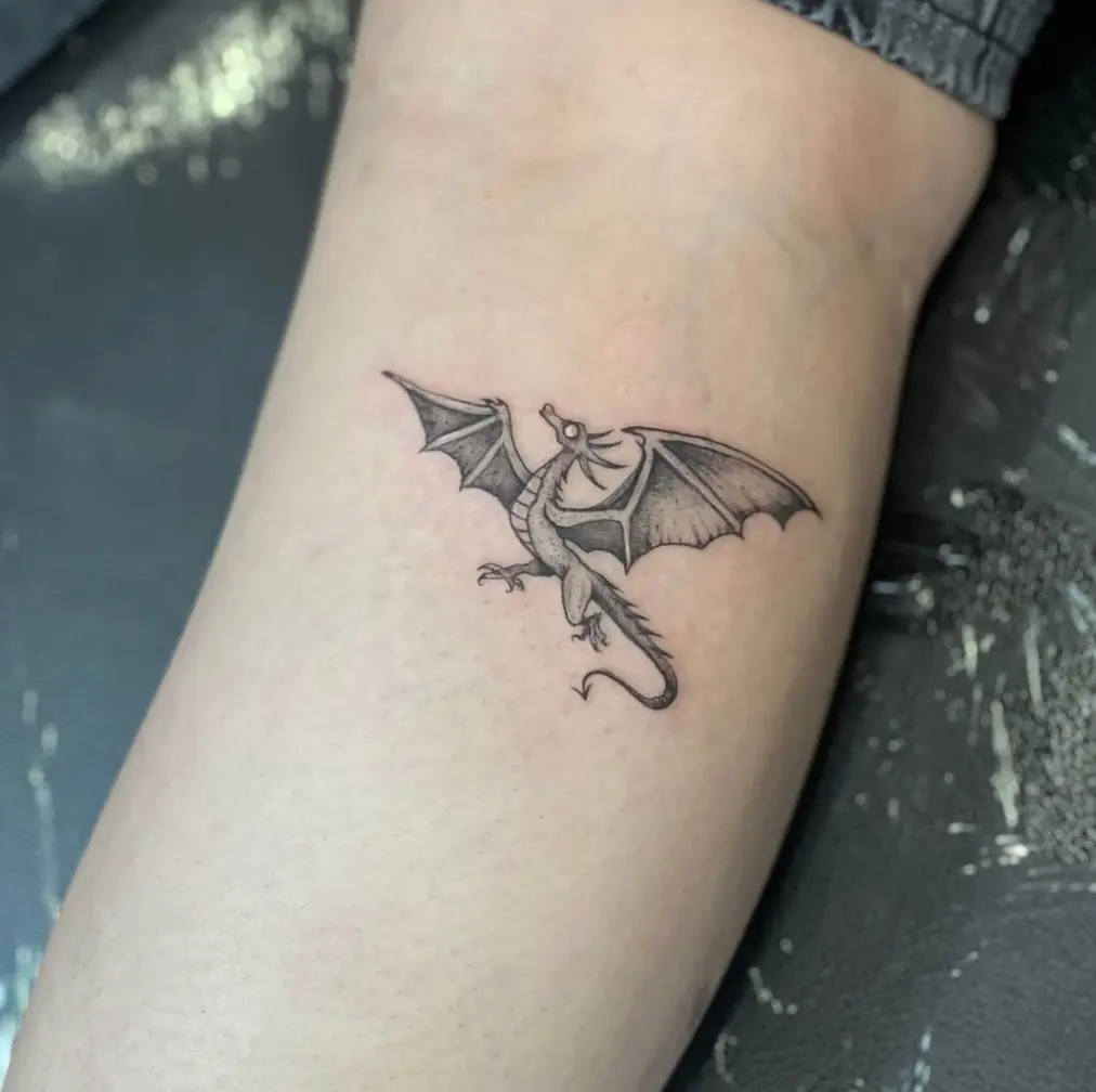 Dragon Tattoo on Arm