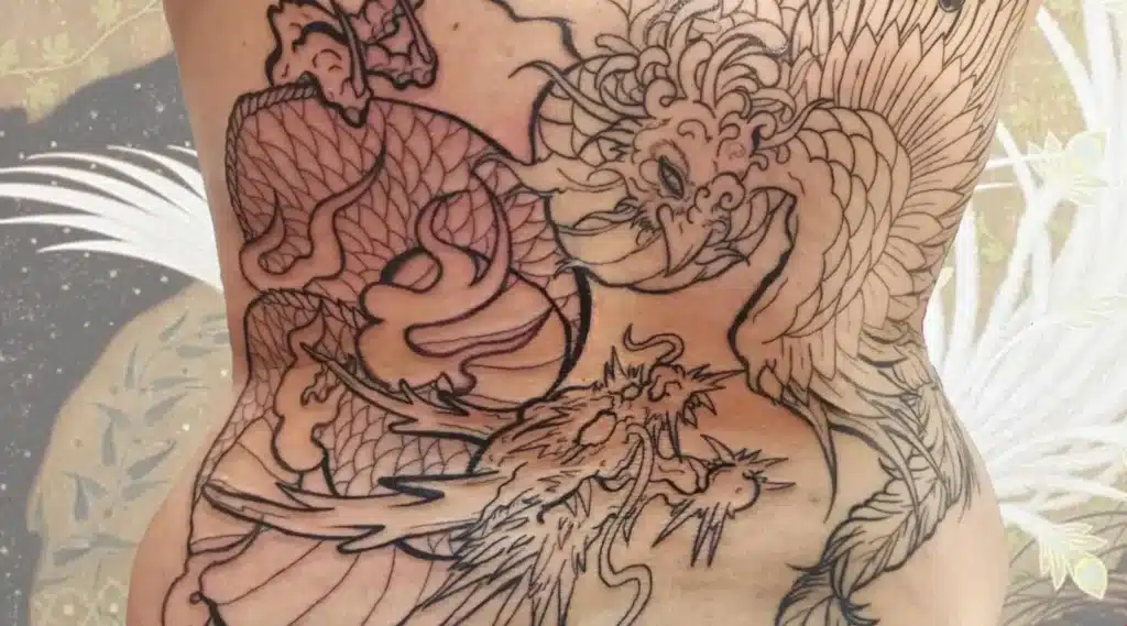 Dragon and Phoenix Tattoo featured image