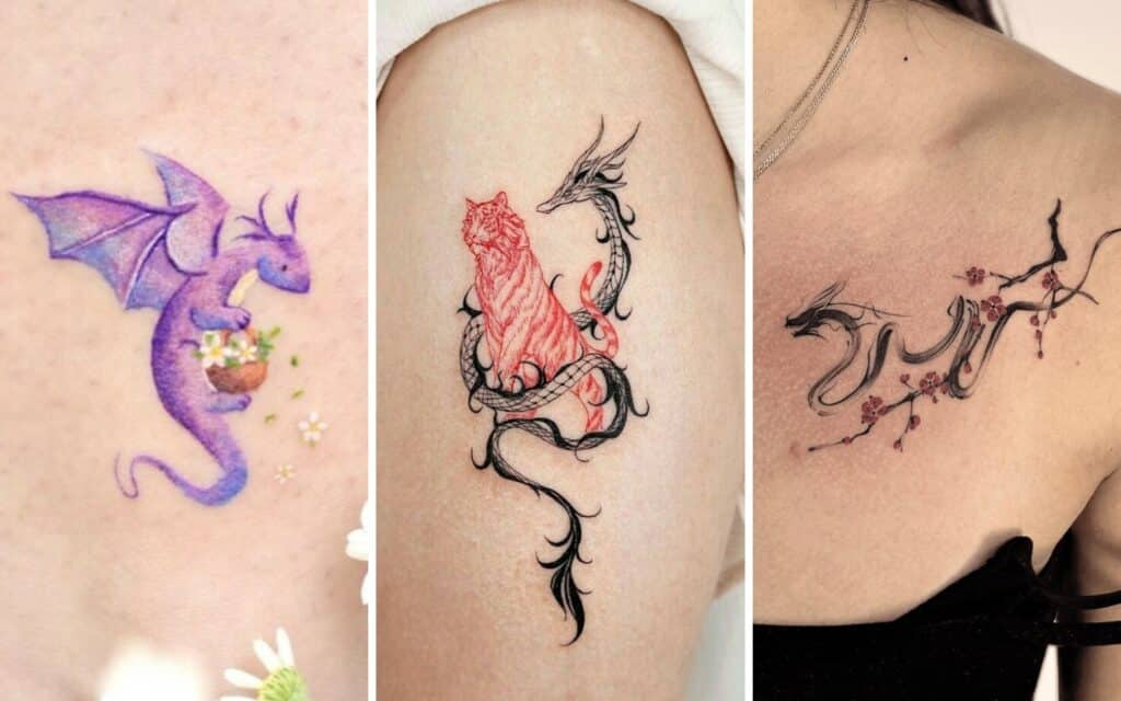 Minimalist Dragon Tattoo featured image