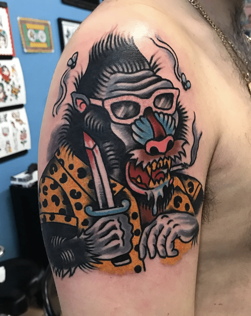 Sergio Hernandez pop tattoo