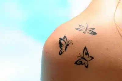 Series of Butterflies tattoo