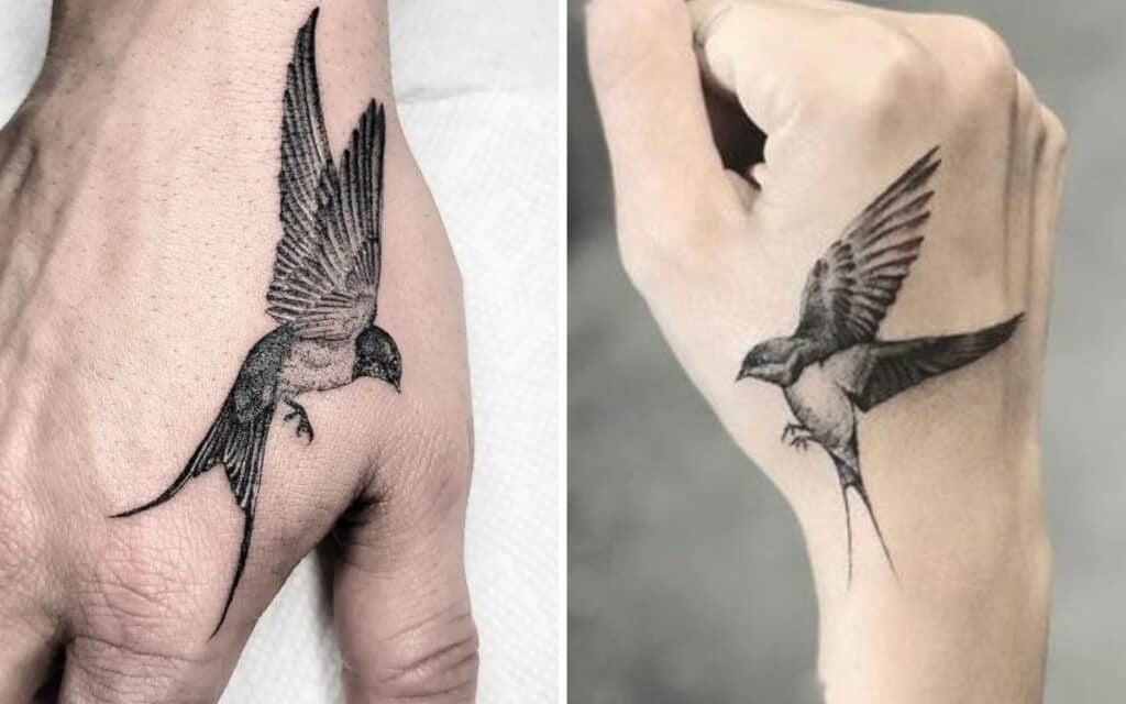 Sparrow vs Swallow Tattoo featured image