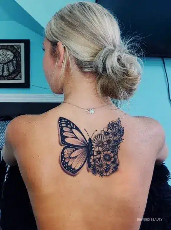 Sunflower and Butterfly Tattoos featured image