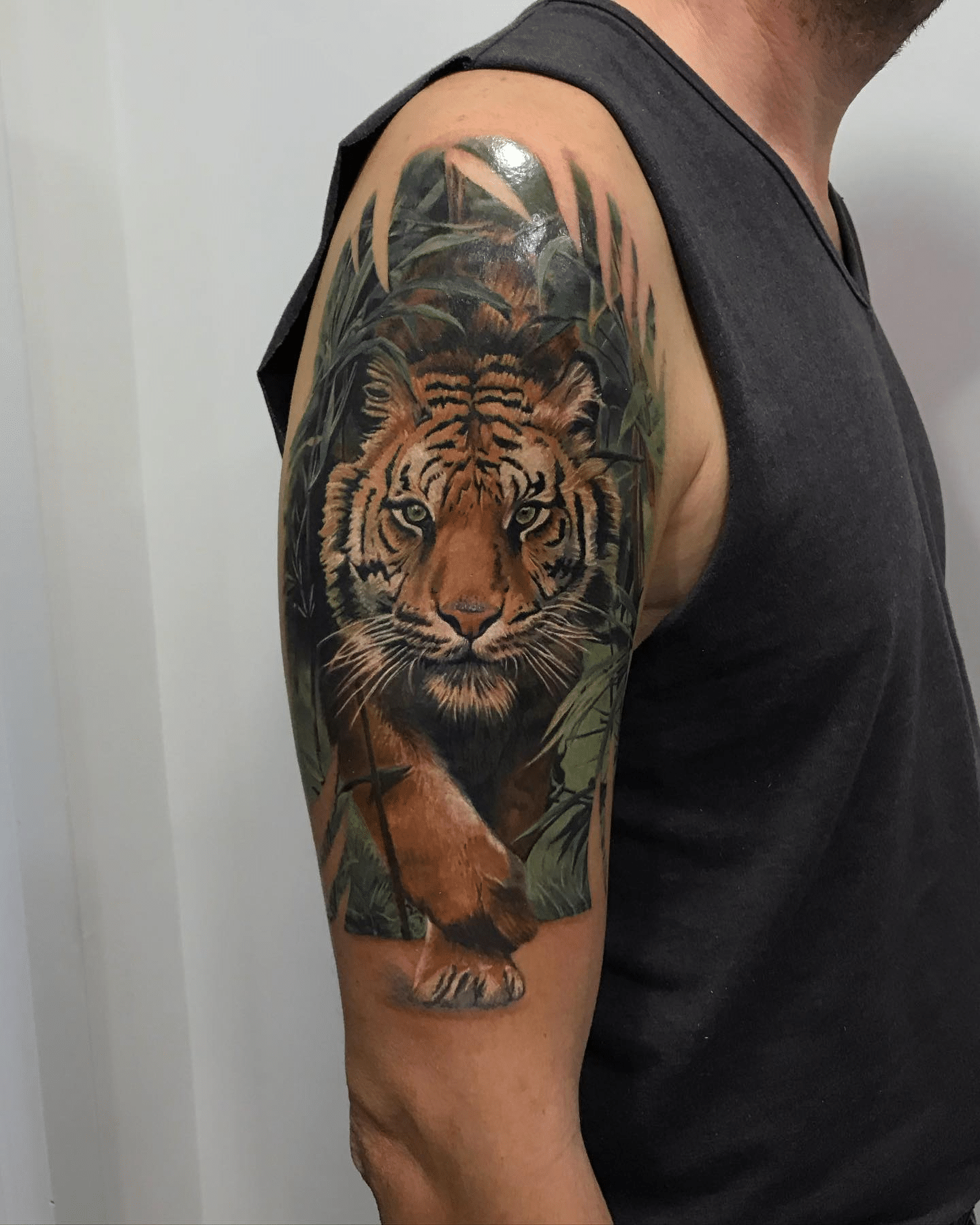 Tiger Tattoo on the Arm