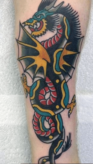 Traditional Dragon Tattoo Designs