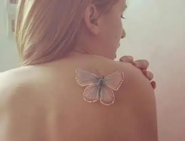 White Butterfly Tattoo featured image