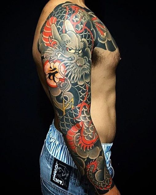 Yakuza Dragon Tattoo