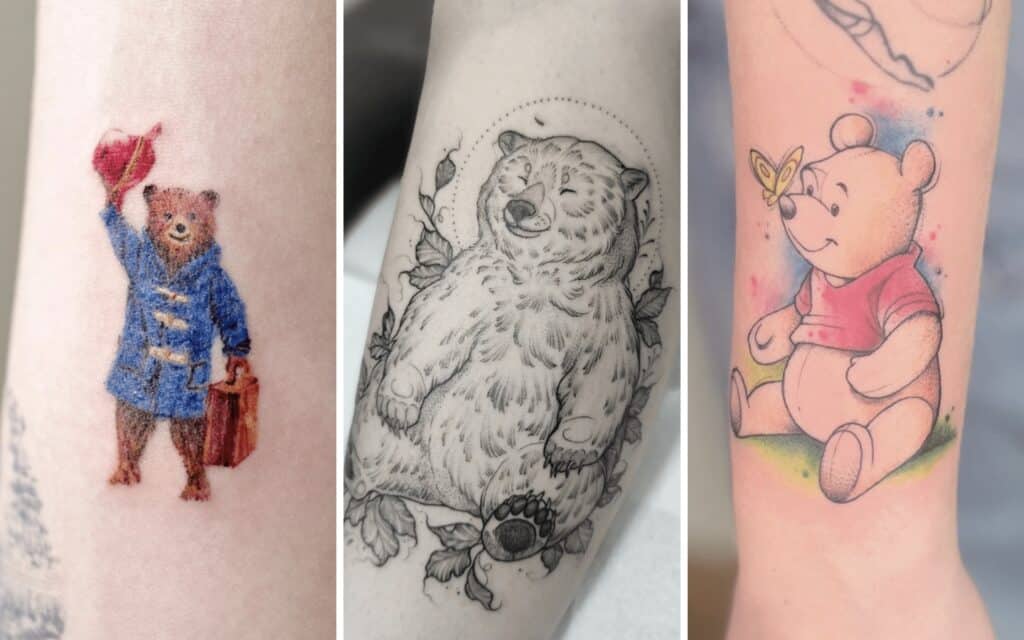 best bear tattoo ideas featured image