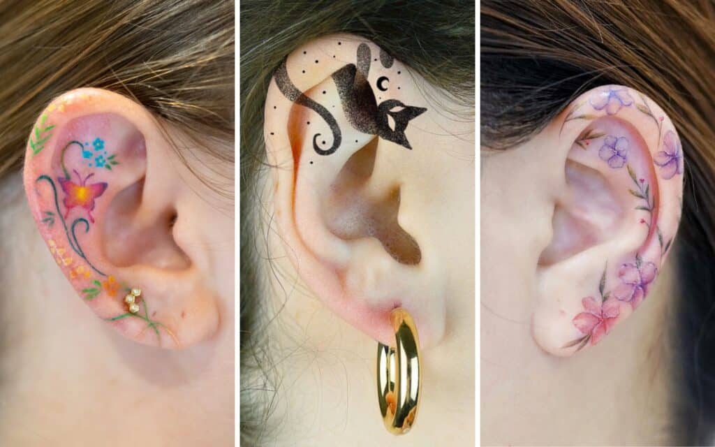 best ear tattoo ideas featured image