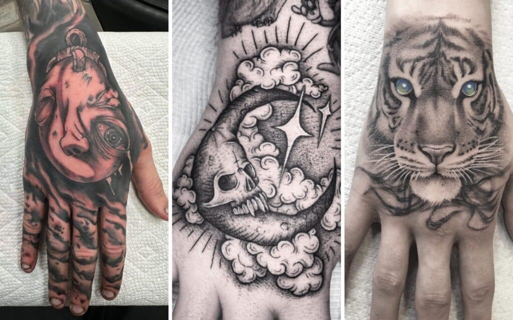 hand tattoo designs featured image
