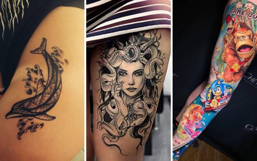 leg tattoo ideas for women featured image