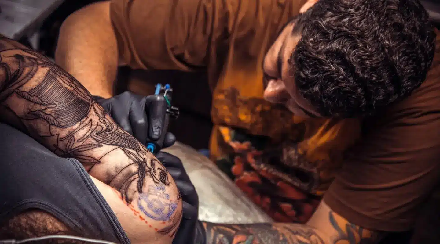 stay distracted while getting a tattoo