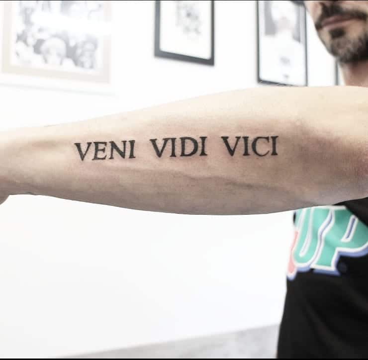 Latin Tattoo Designs With Short Sentences
