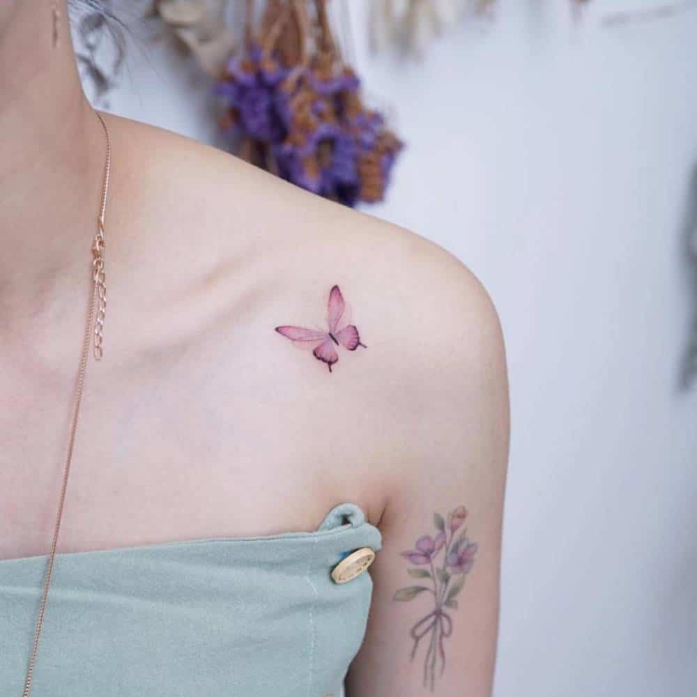 Meaning Of The Pink Butterfly Tattoo