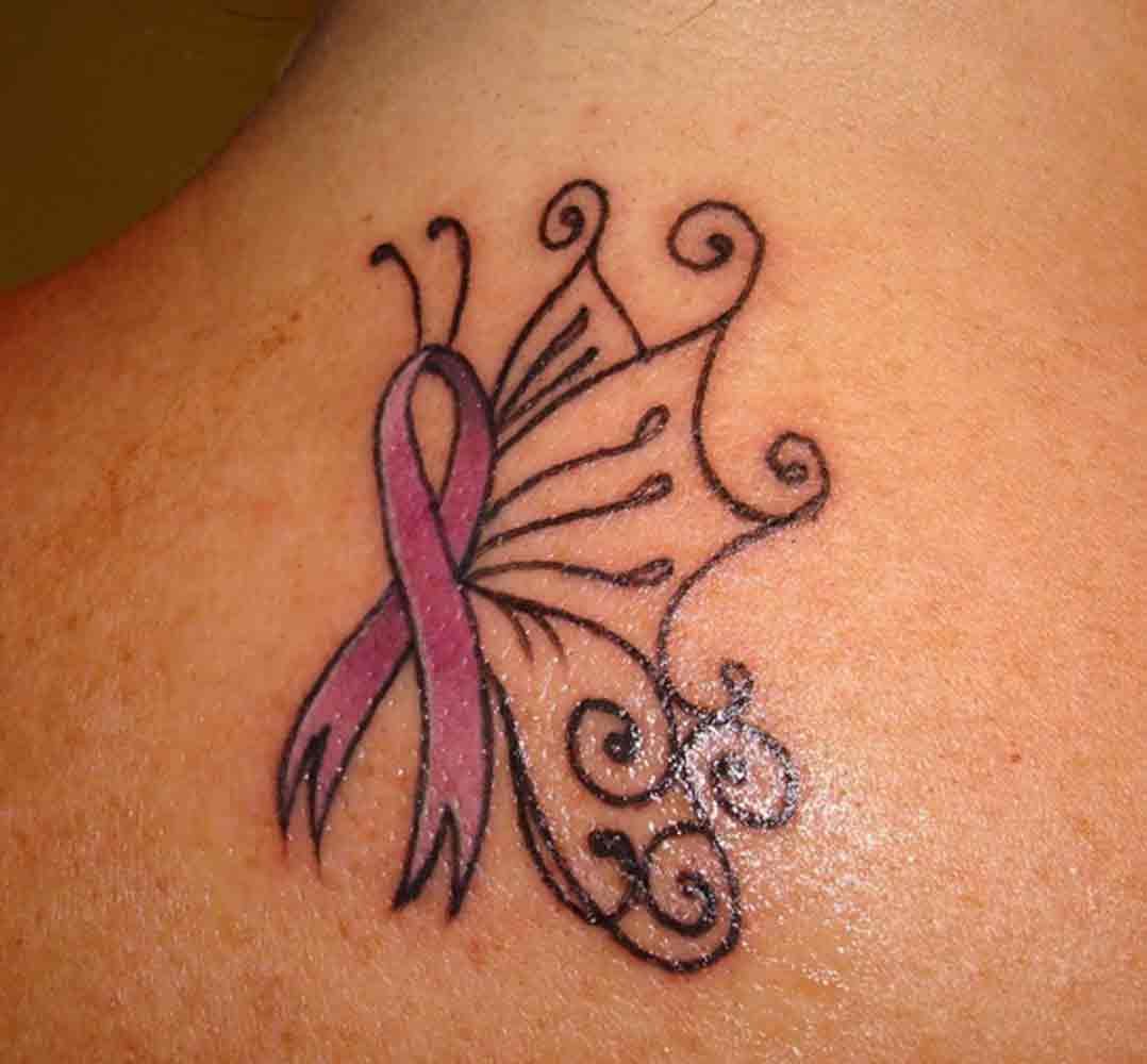 Ribbon Butterfly Tattoo meaning
