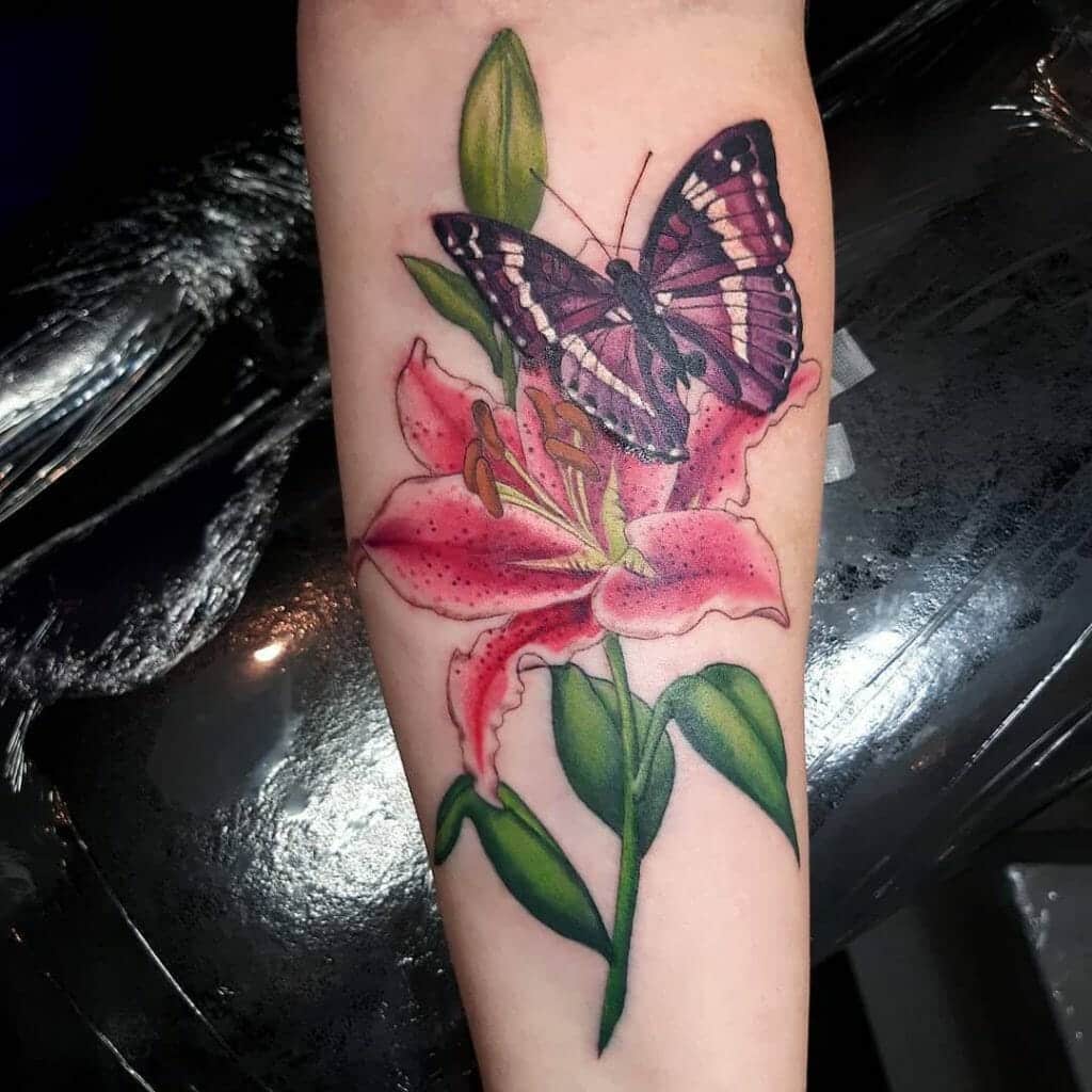Balance And Harmony butterfly tattoo
