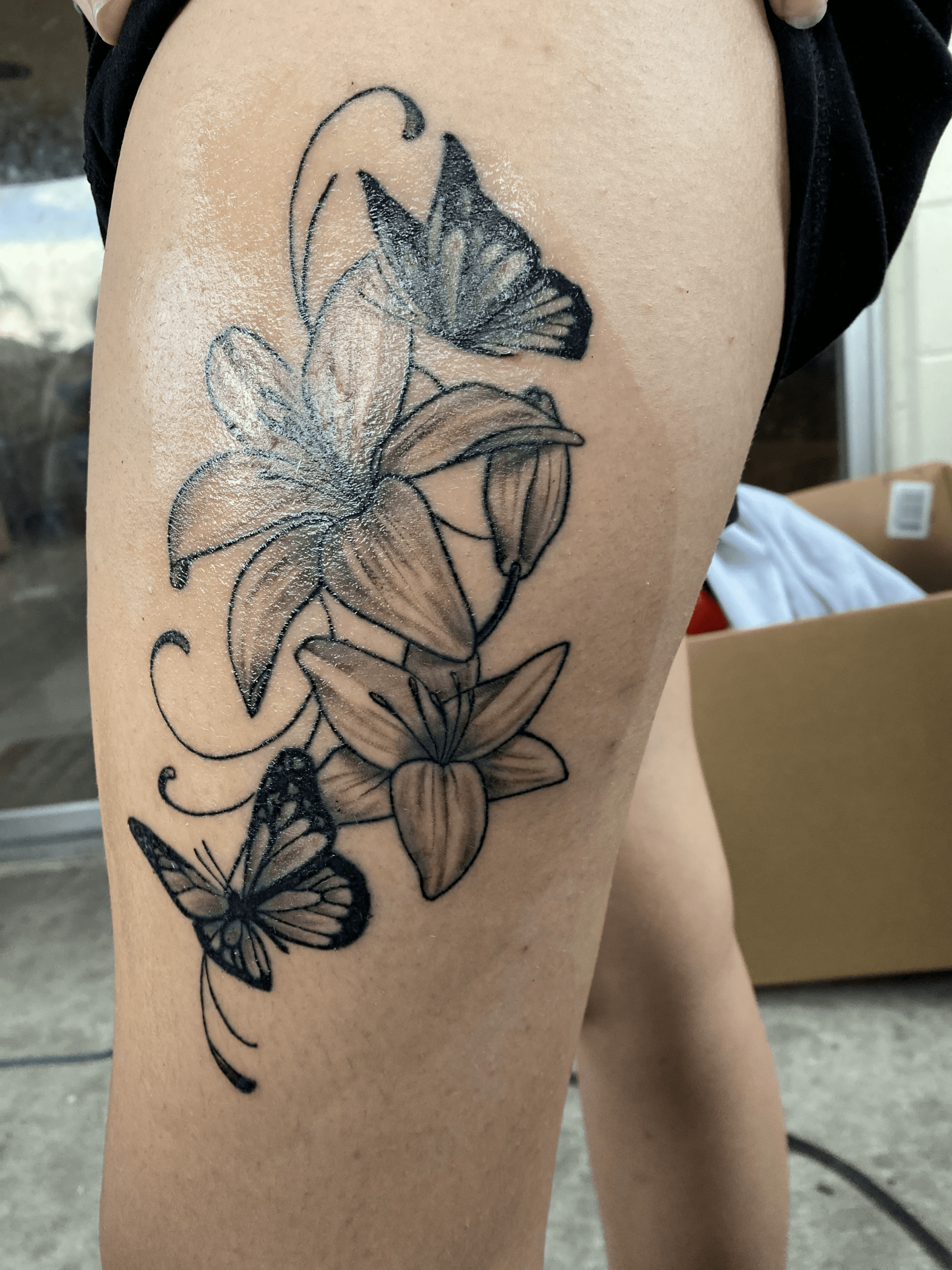 Symbolism Of Lily And Butterfly Tattoos