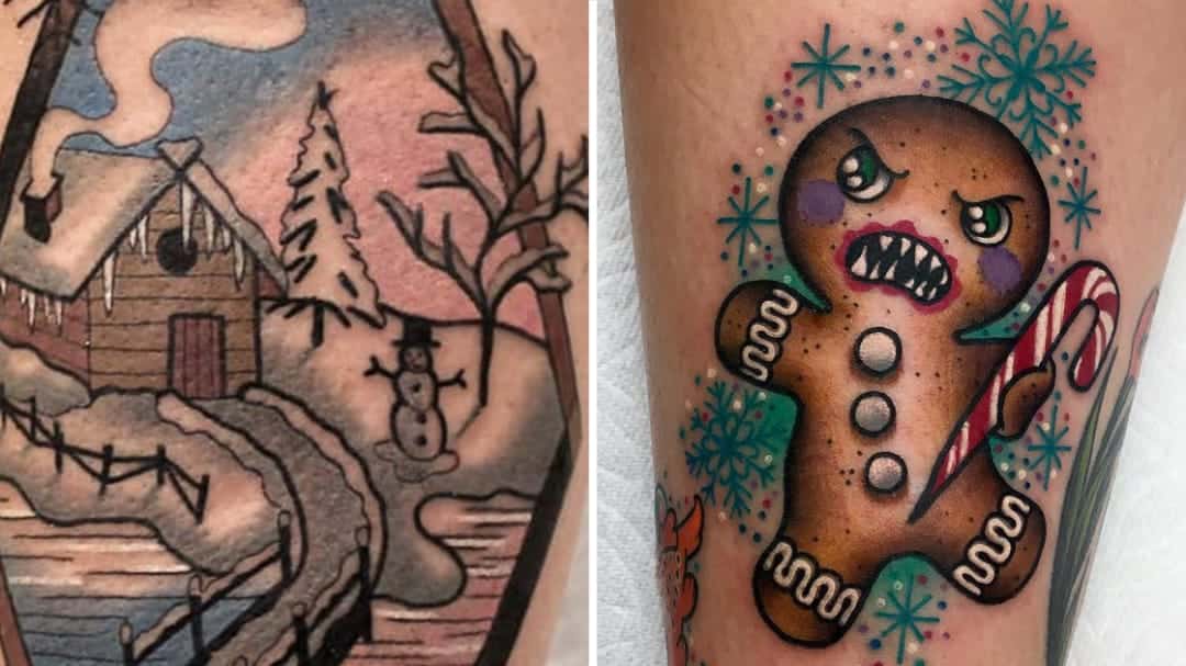 Christmas Tattoo Ideas to Keep the Holiday Spirit Alive