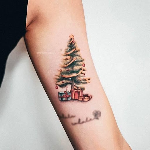 Christmas tree Tattoos