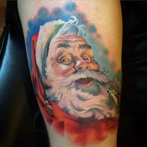 Santa Claus Tattoos idea