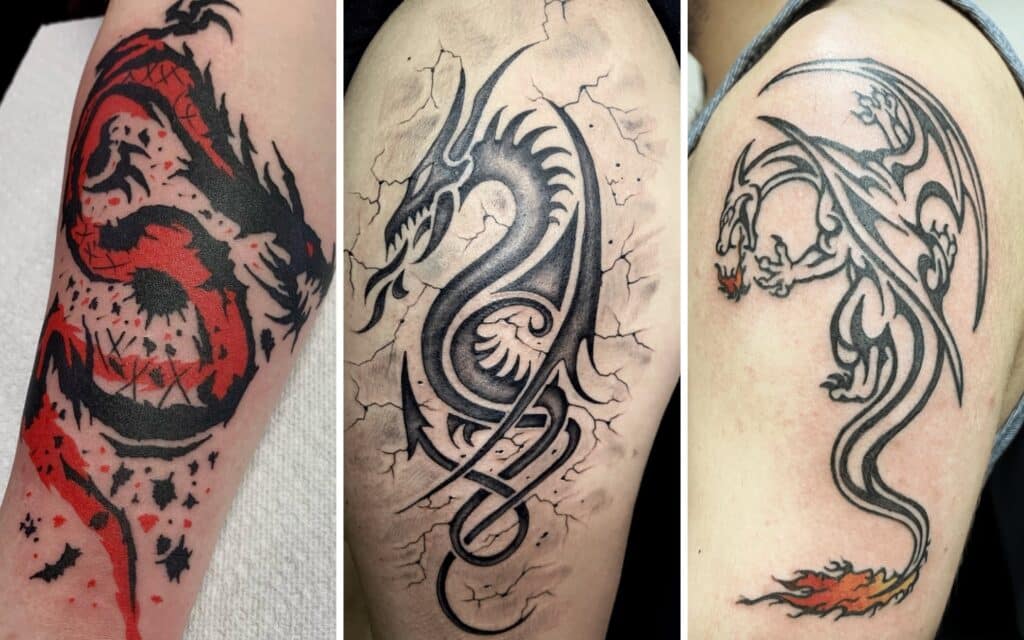 Tribal Dragon Tattoo featured image