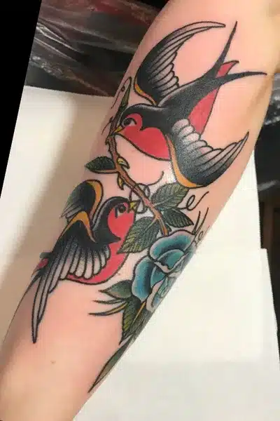 Double the Journey Swallow Tattoo mean