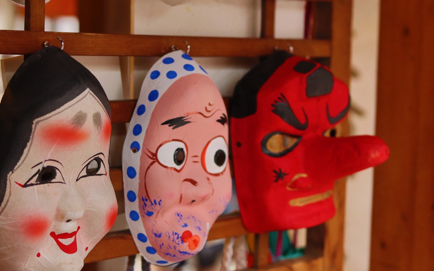 Japanese Masks Used For