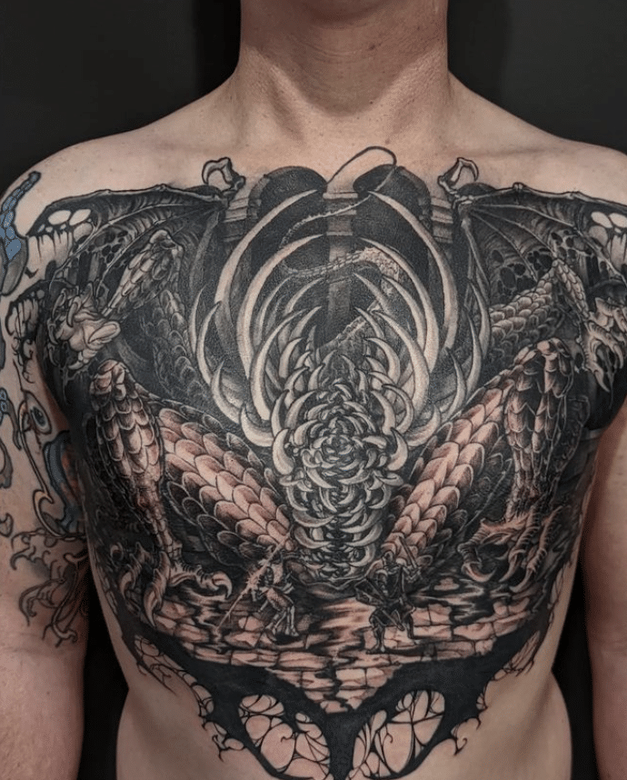 Dark Souls Dragon Tattoo