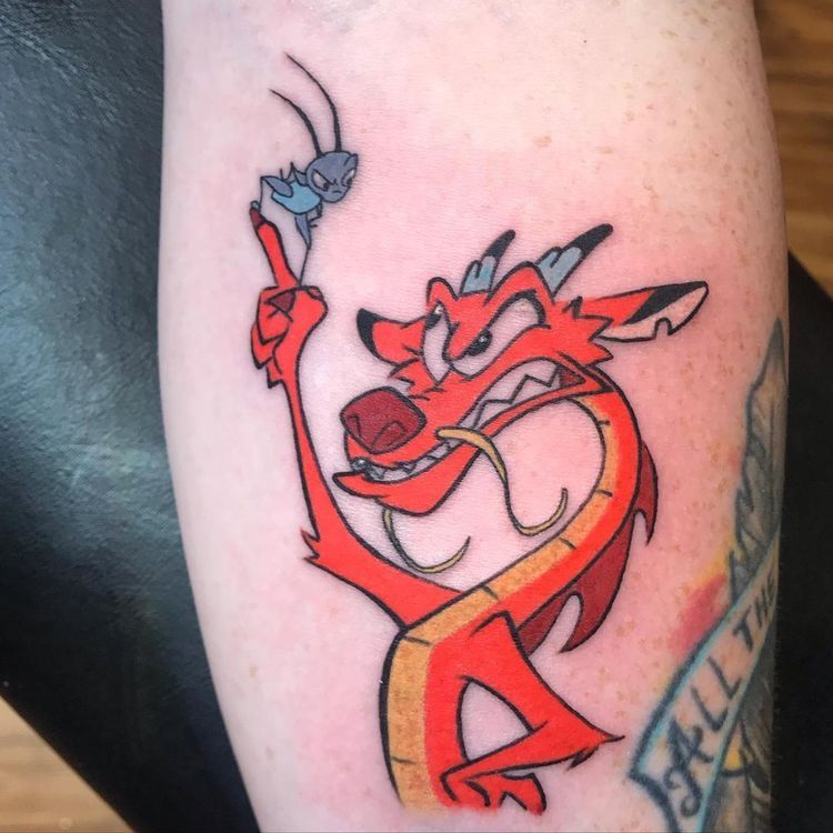 Disney Dragon Tattoo