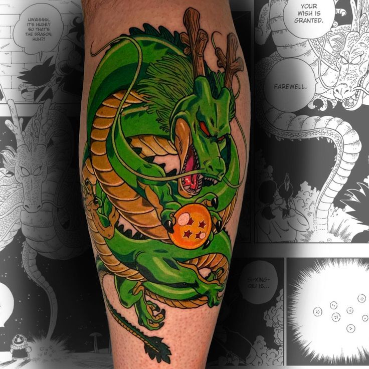 Dragonball Dragon Tattoo