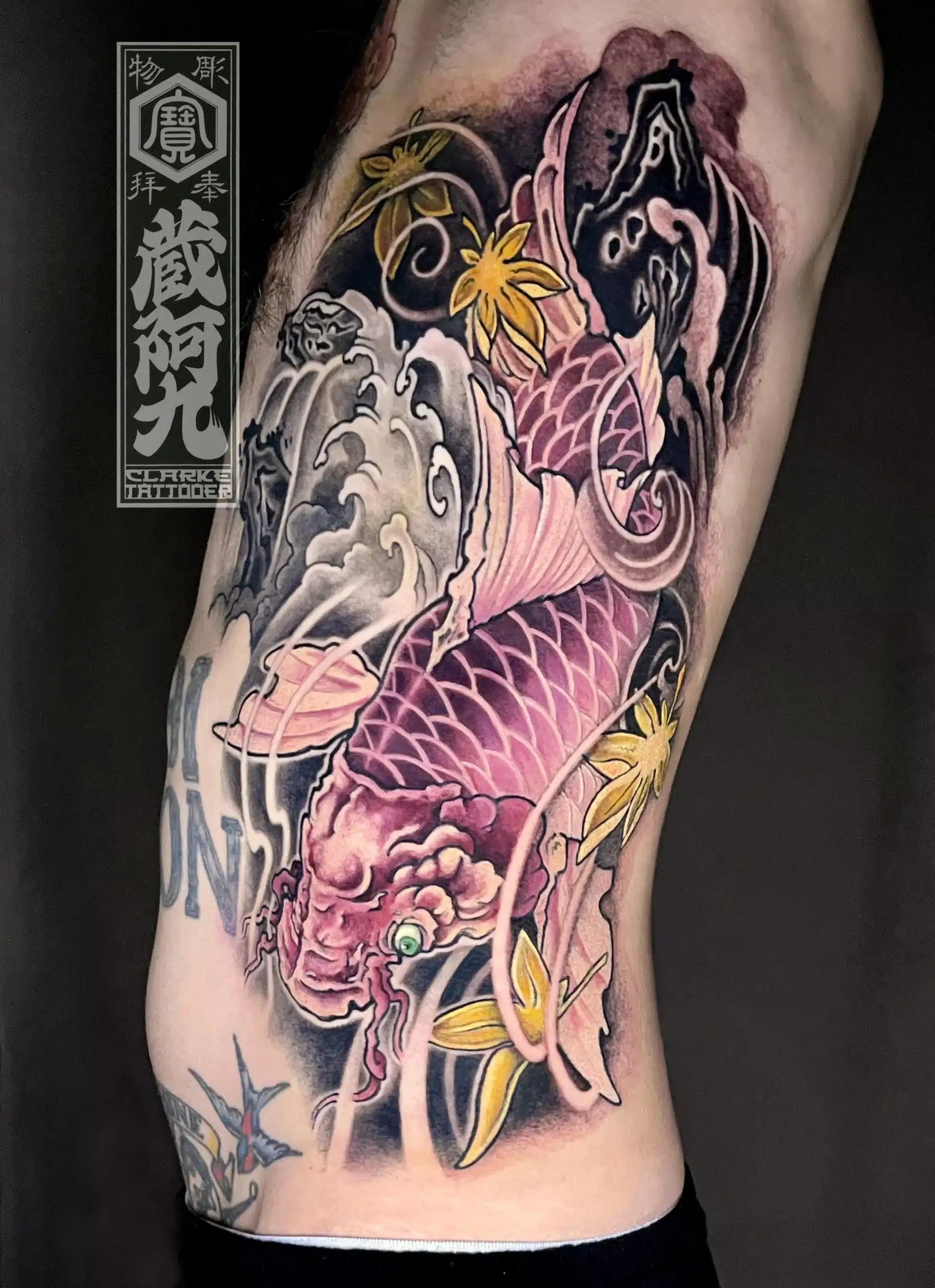 Traditional Painting Koi Fish Tattoo