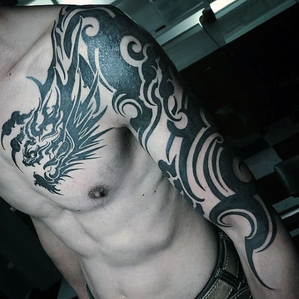 Tribal Dragon Tattoo ideas