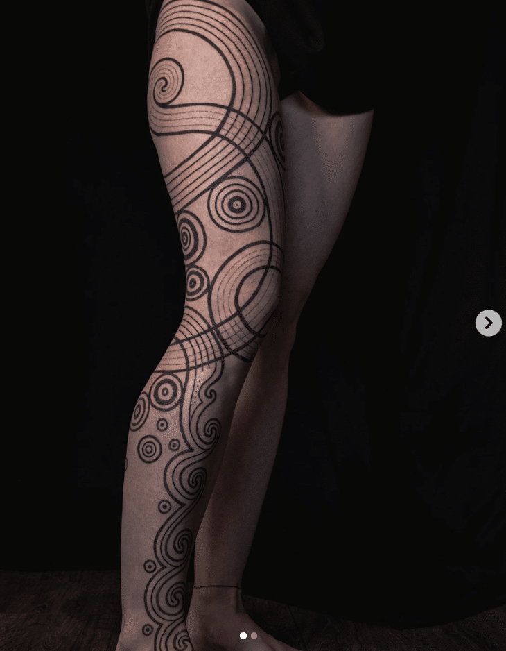 Viking tattoo on leg ideas