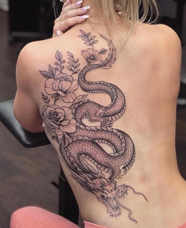 chinese dragon tattoo ideas